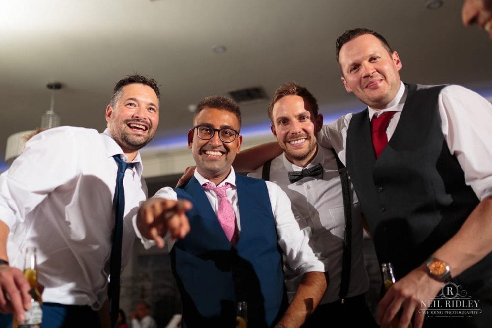 Merrydale Manor Wedding Photographer - Groom and Groomsmen