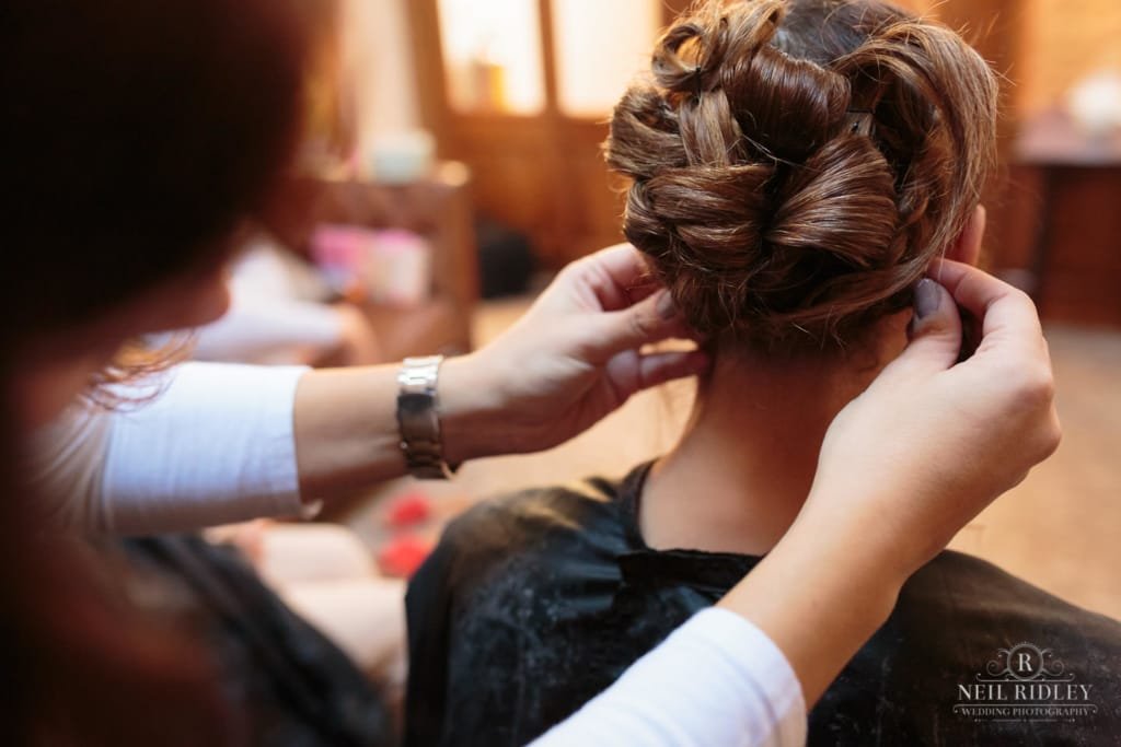 Beeston Manor Wedding Photographer Hair and Makeup
