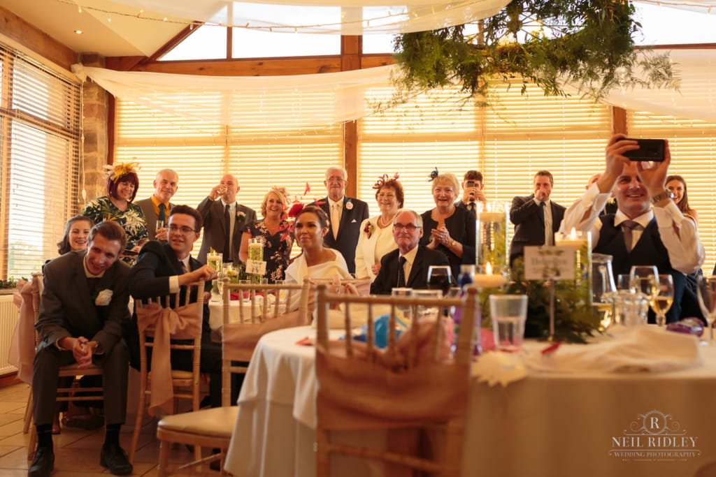 Beeston Manor Wedding Photographer - Audience